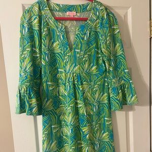 Lilly Pulitzer M Twyla Silk Dress Daisy Darling